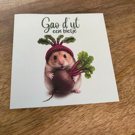 Gao d’ut een bietje | West-Brabantse kaart
