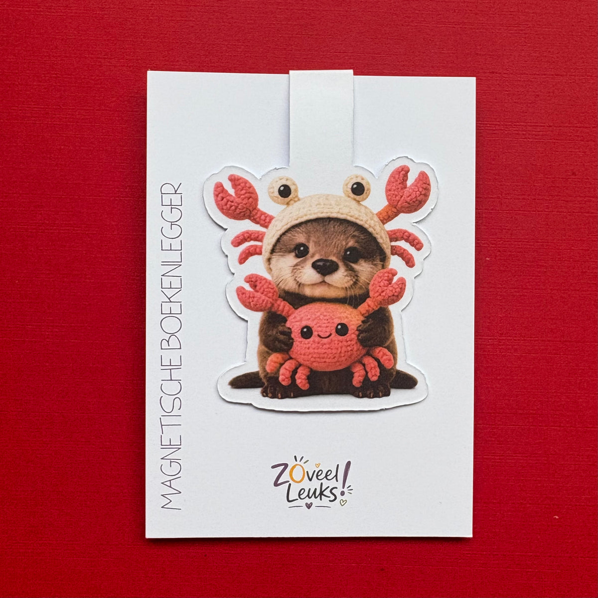 Magnetische Boekenlegger Otter & Krab | Zoveel Leuks